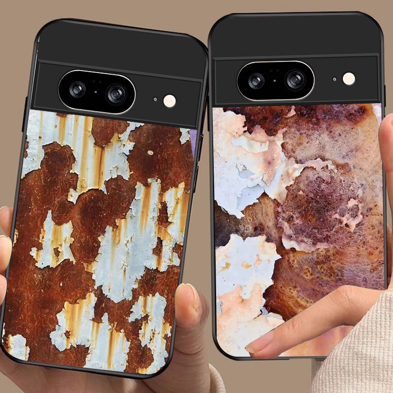 Google Pixel 9 - Coque de téléphone en verre noir