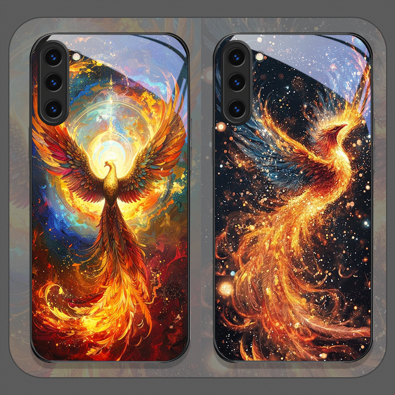 Samsung Galaxy S24 - Coque de téléphone en verre trempé,