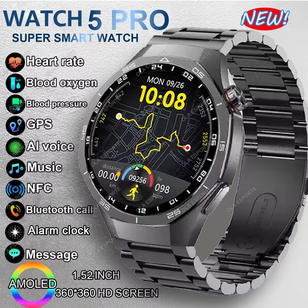 Smartwatch Custom - Nouvelle montre connectée Watch 5 Pro,