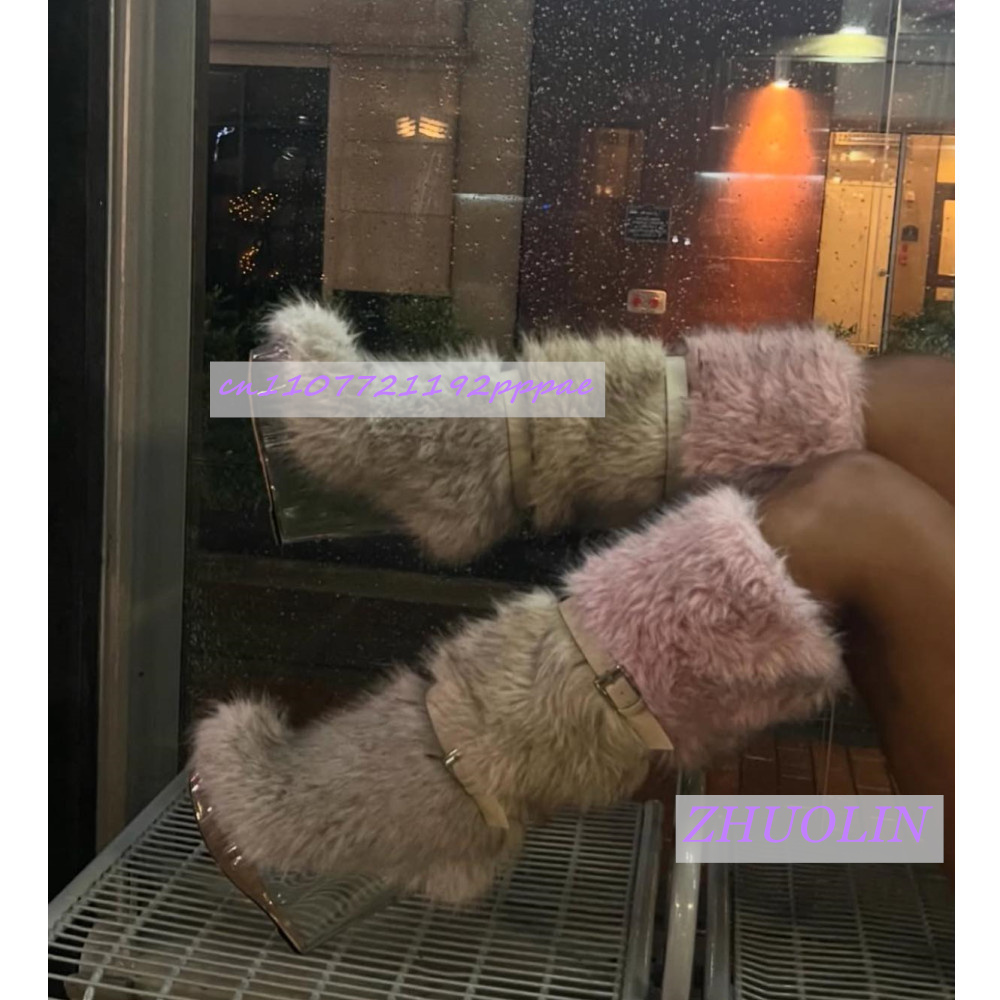 Bottes compensées transparente - Leather Classic Strap avis et prix
