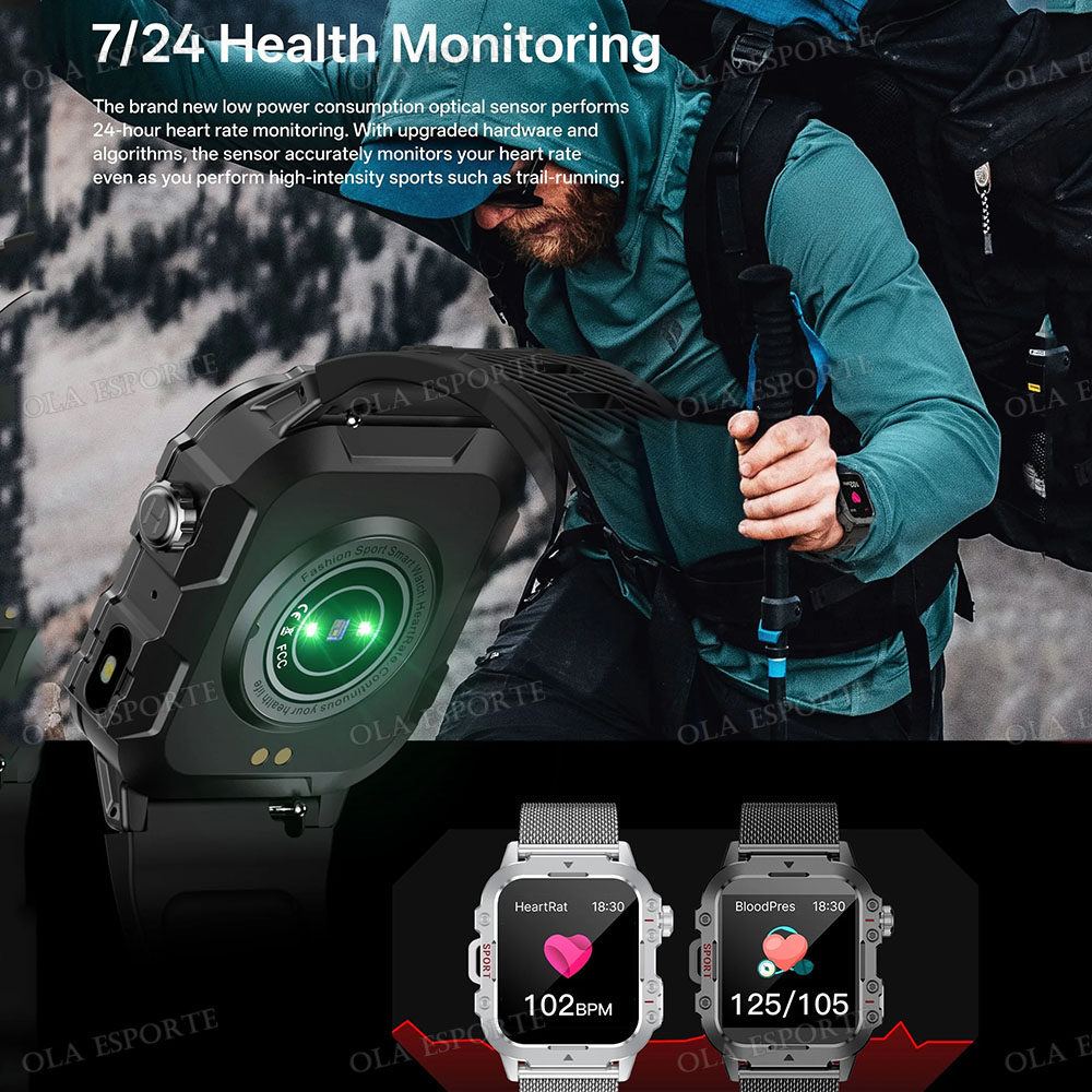 Montre intelligente militaire  - Smartwatch Custom avis et prix