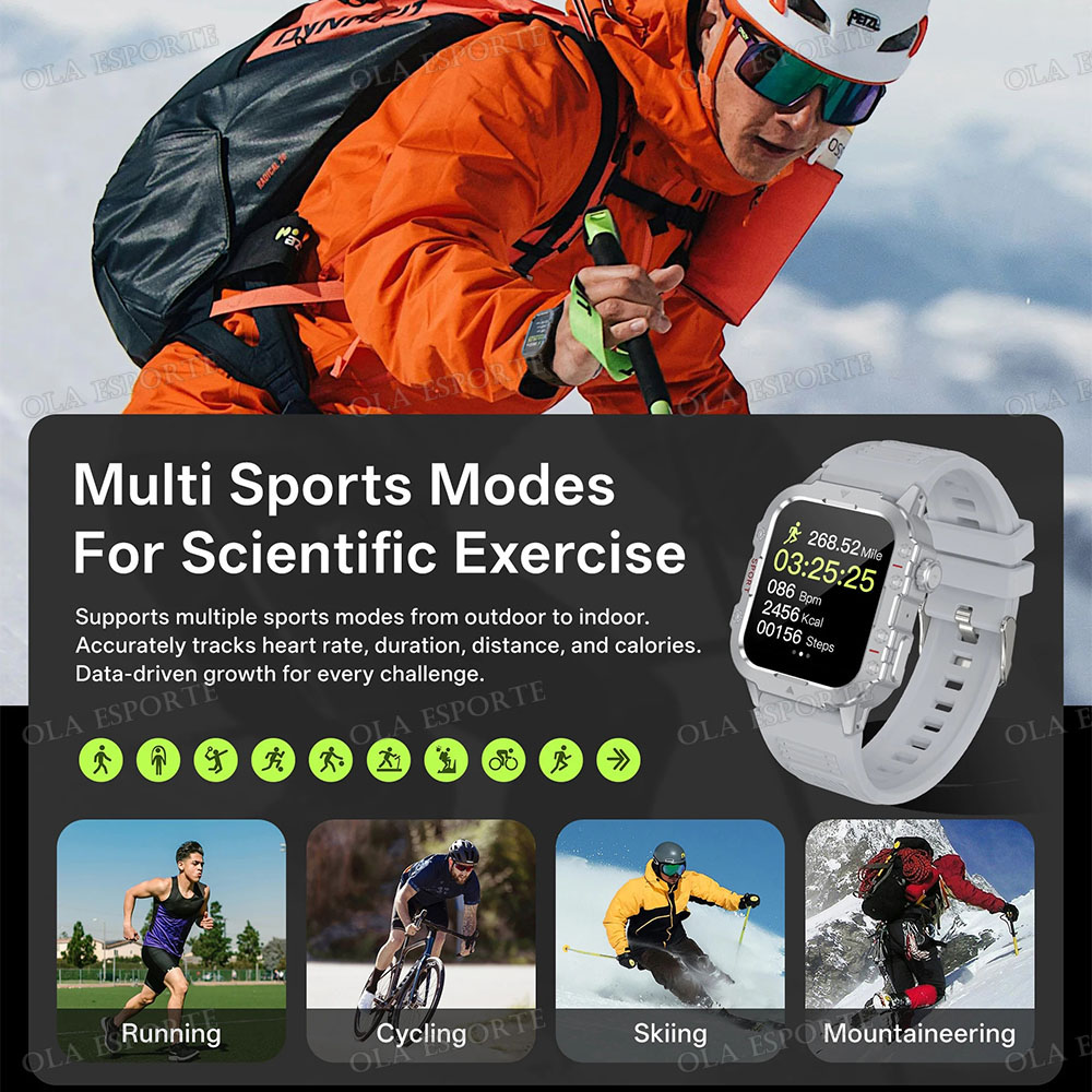 Montre intelligente militaire  - Smartwatch Custom avis et prix