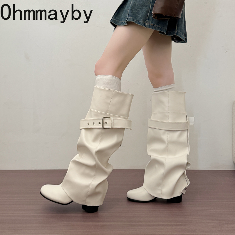Bottes hautes pour femmes de c - Leather Classic Strap avis et prix