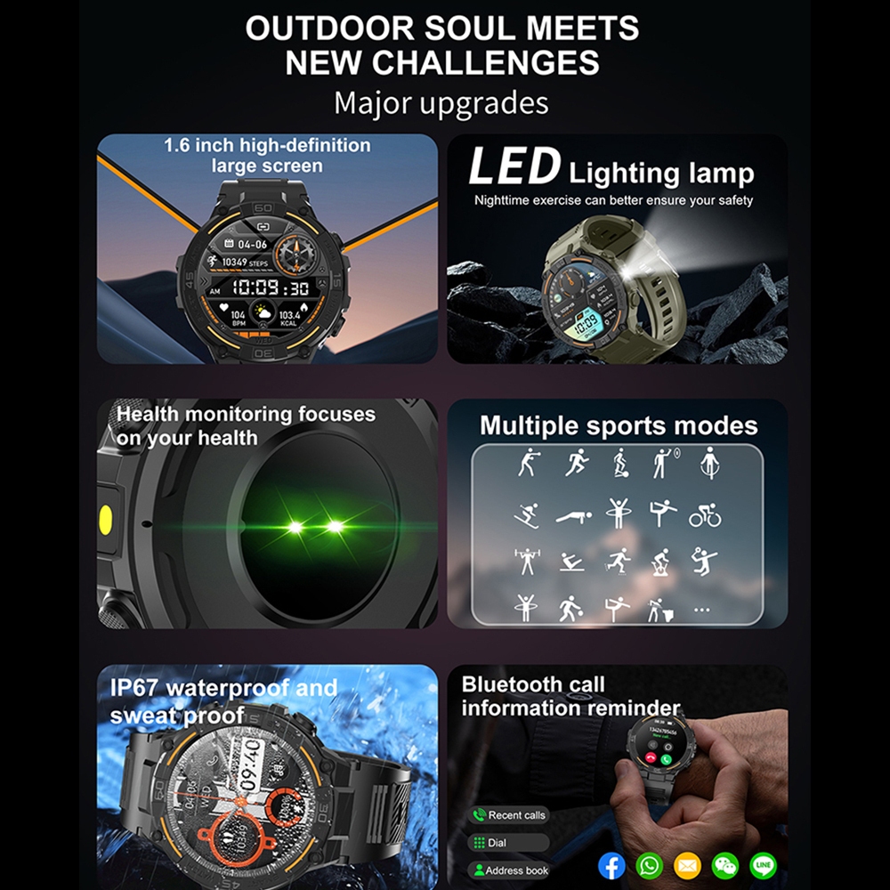 Montre connectée militaire rob - Smartwatch X2 avis et prix