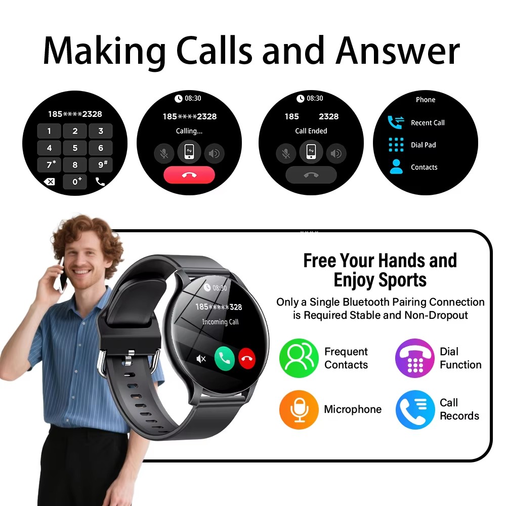 Nouvelle montre connectée 2025 - Smartwatch Custom avis et prix
