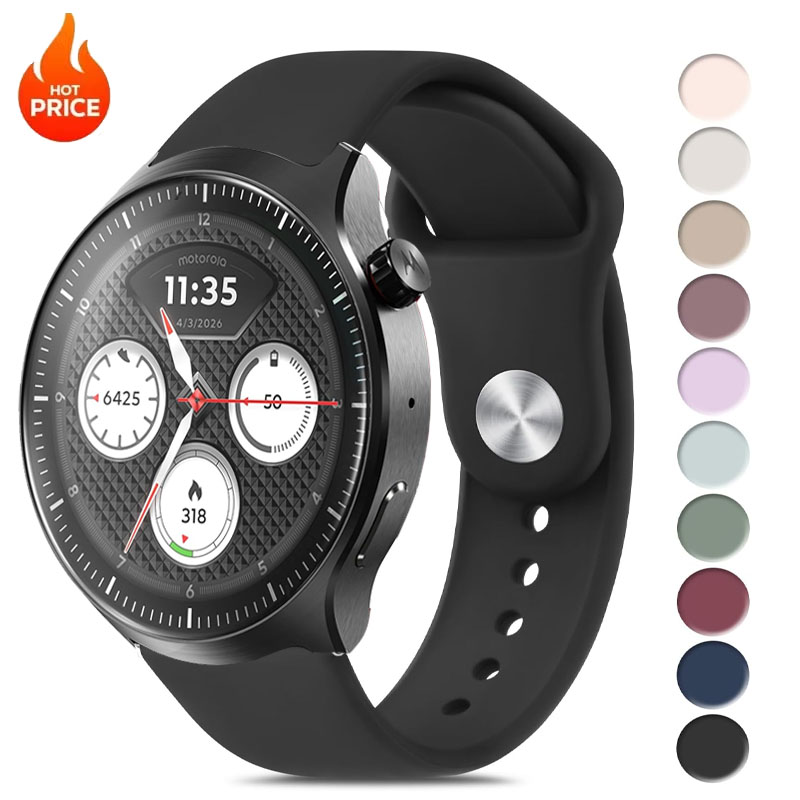 Bracelet de montre de 20 mm et - Motorola Smartwatch Accessories avis et prix